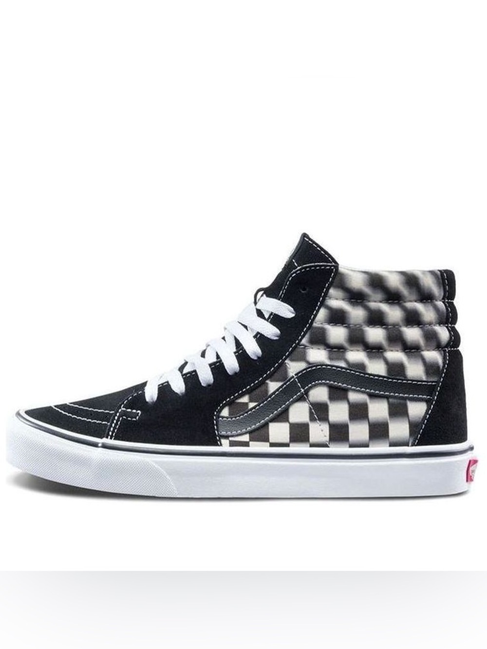 NWT ✨ Vans SK8-Hi Blur Check Black/Classic size 7 men’s